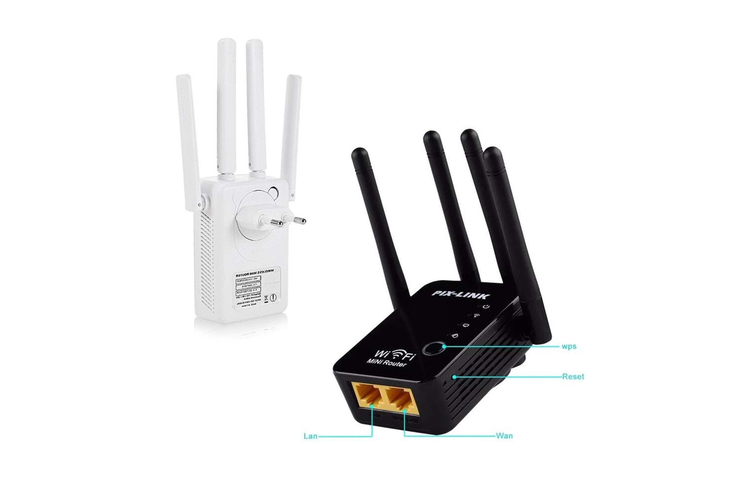GABBLE GAB-APR400 4 ANTEN ACCESS POINT REPEATER ROUTER 300MBPS